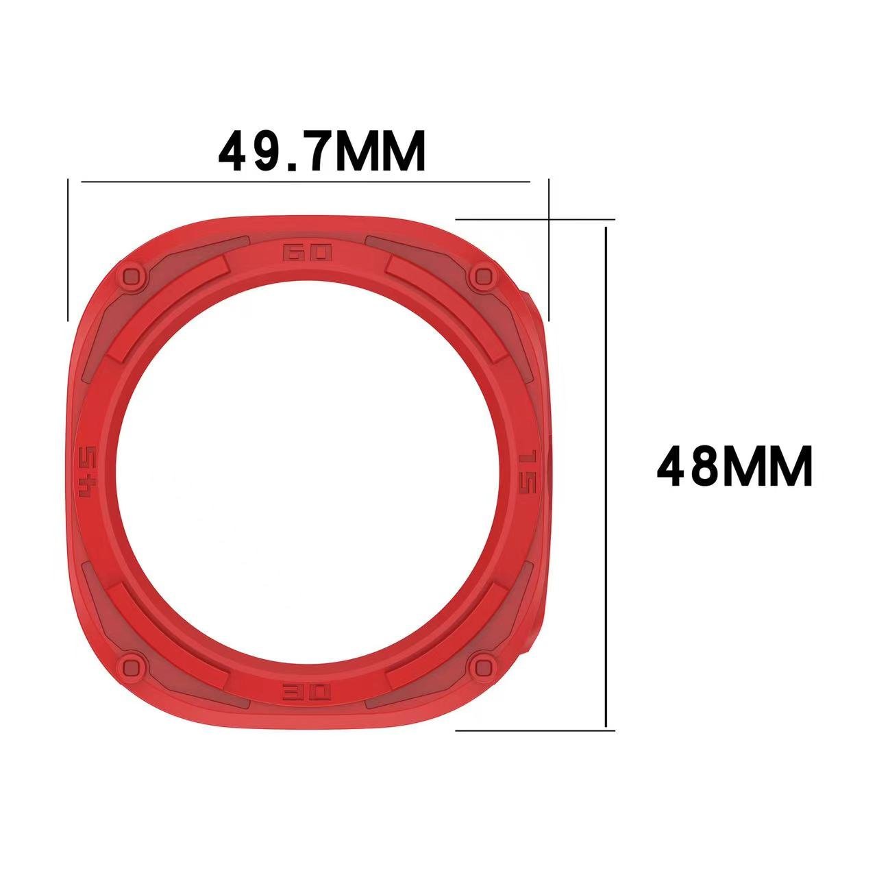 Watch Case for Samsung Galaxy Watch 7 Ultra 47mm Coverage Protective Armored TPU Cover for Galaxy Watch 7 Ultra 47mm Accessory